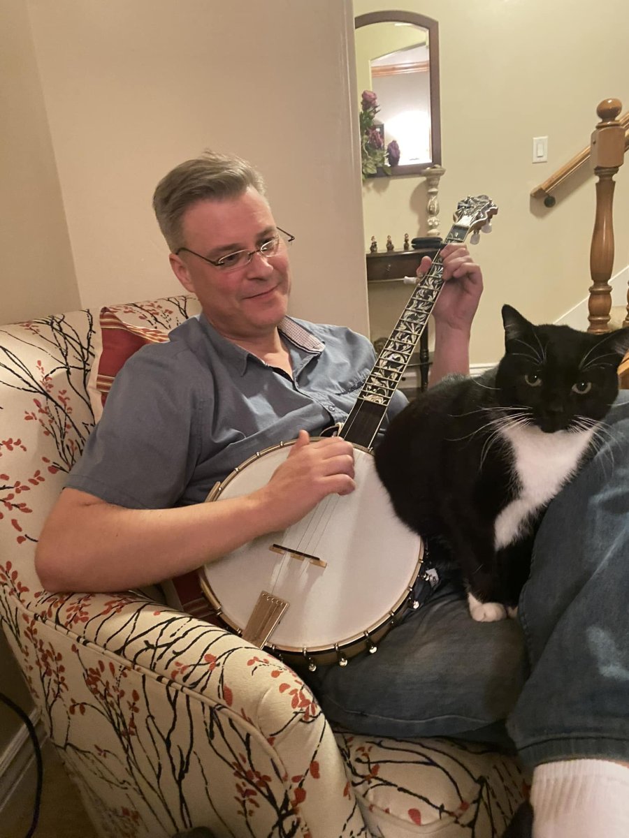 me and Mark’s cat