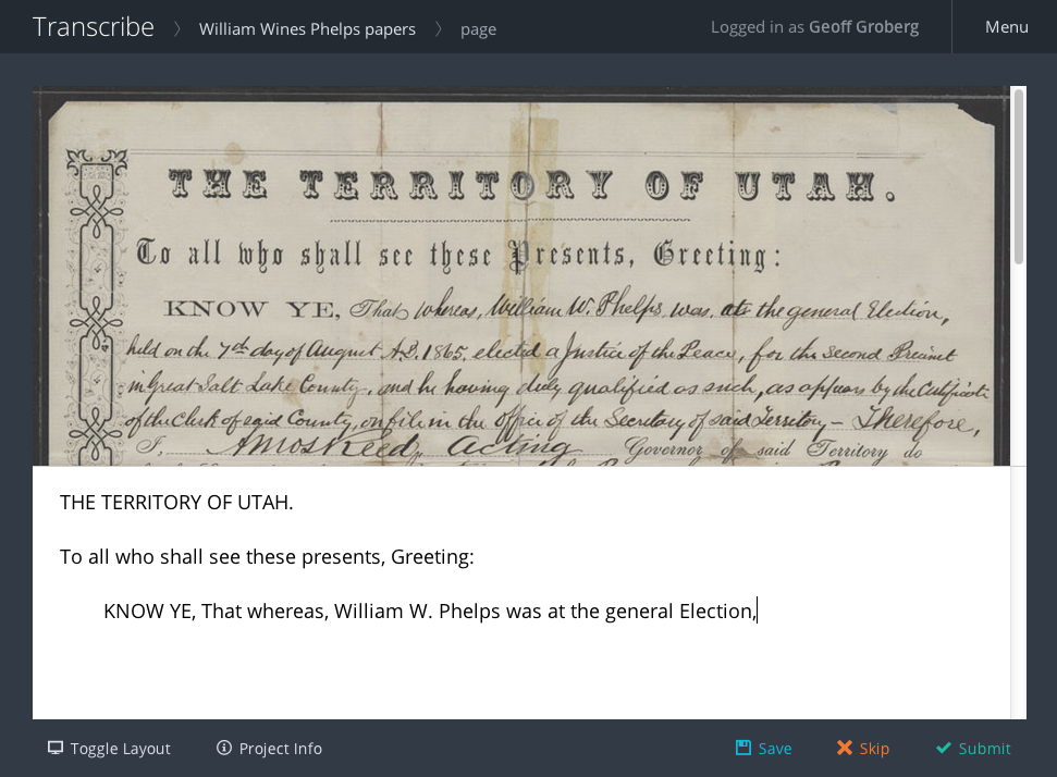 transcription